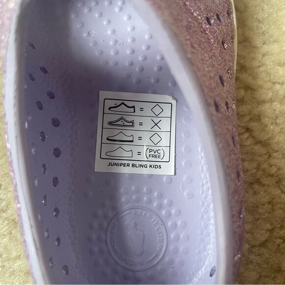 Native Juniper Bling‎ Purple Sparkle Shoes Size 5 NWT - Picture 8 of 10